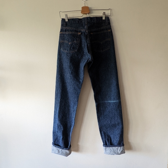 Rare 80s Vintage Levi's Dark Wash - Picture 2 of 15